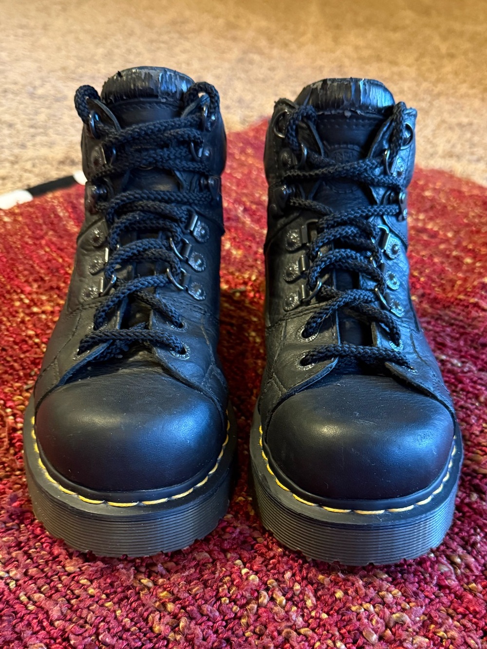 Dr. Martens Women's Black Lace-Up Boots